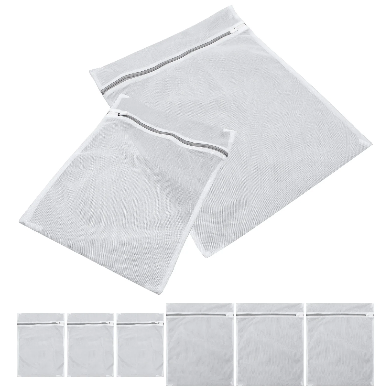 

8Pcs Heavy Duty Mesh Laundry Bags for Washer Dryer Reusable Underwear Bra Washing Pouches Fine Mesh Dirty Clothes Organizer