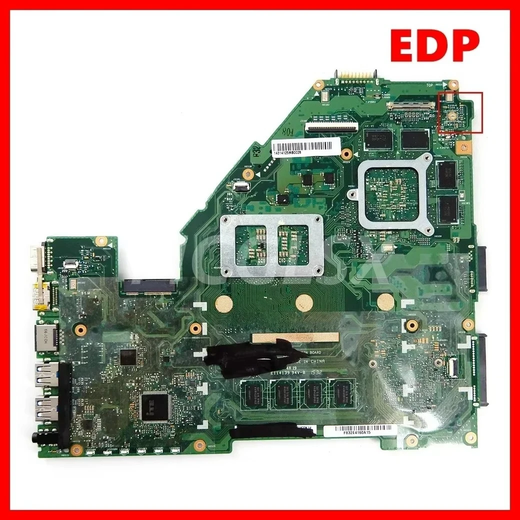 X550JX  i5 i7-4th Gen CPU 4GB-RAM GTX930M-V2G GPU Mainboard For Asus FX50J ZX50J A550J X550JK X550JD X550J X550JF Motherboard