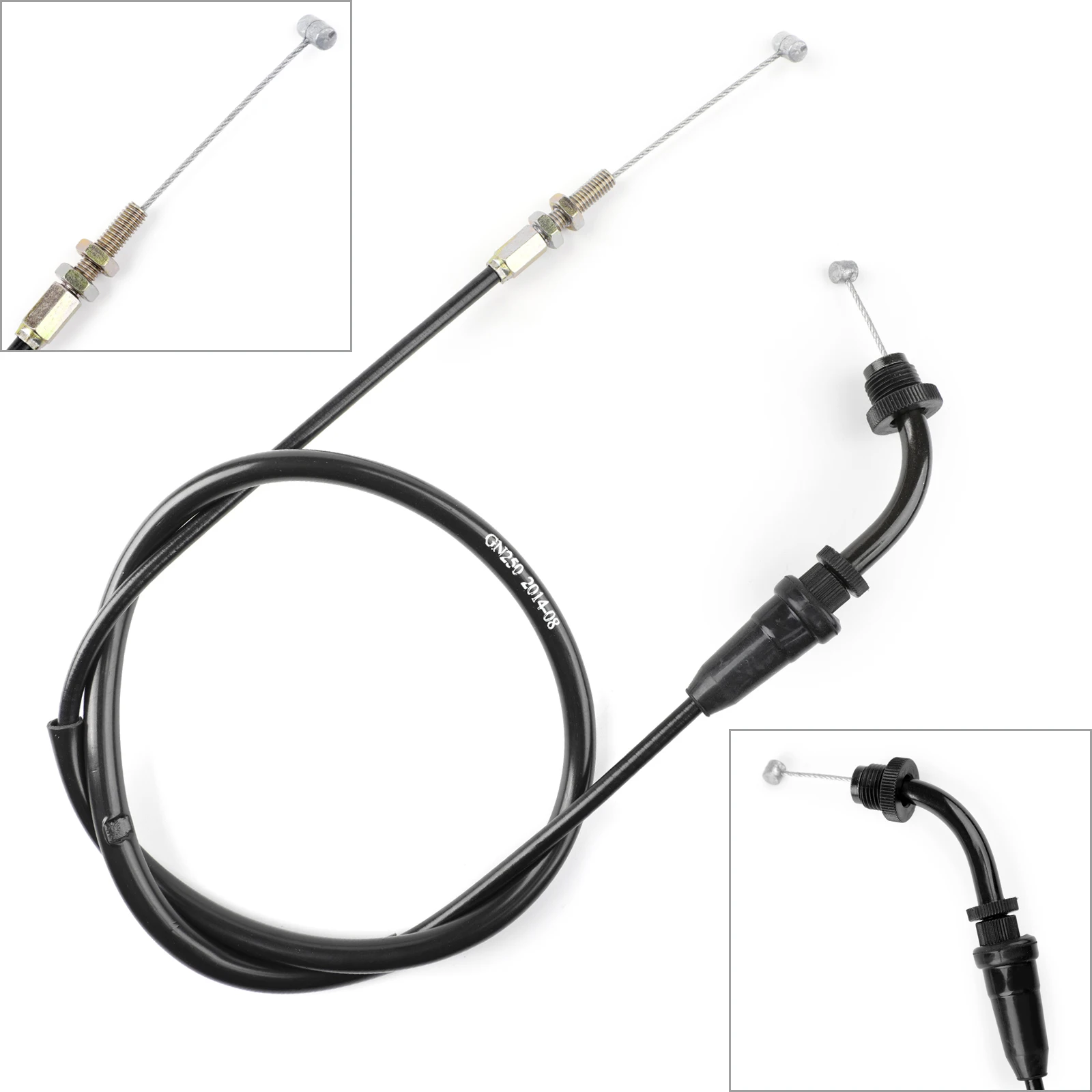 Motorcycle Throttle Cable for Suzuki 85-01 GN250 80-81 GS450E GS550L 58300-38302 GN 250 GS 450 E GSX 750 GSX750