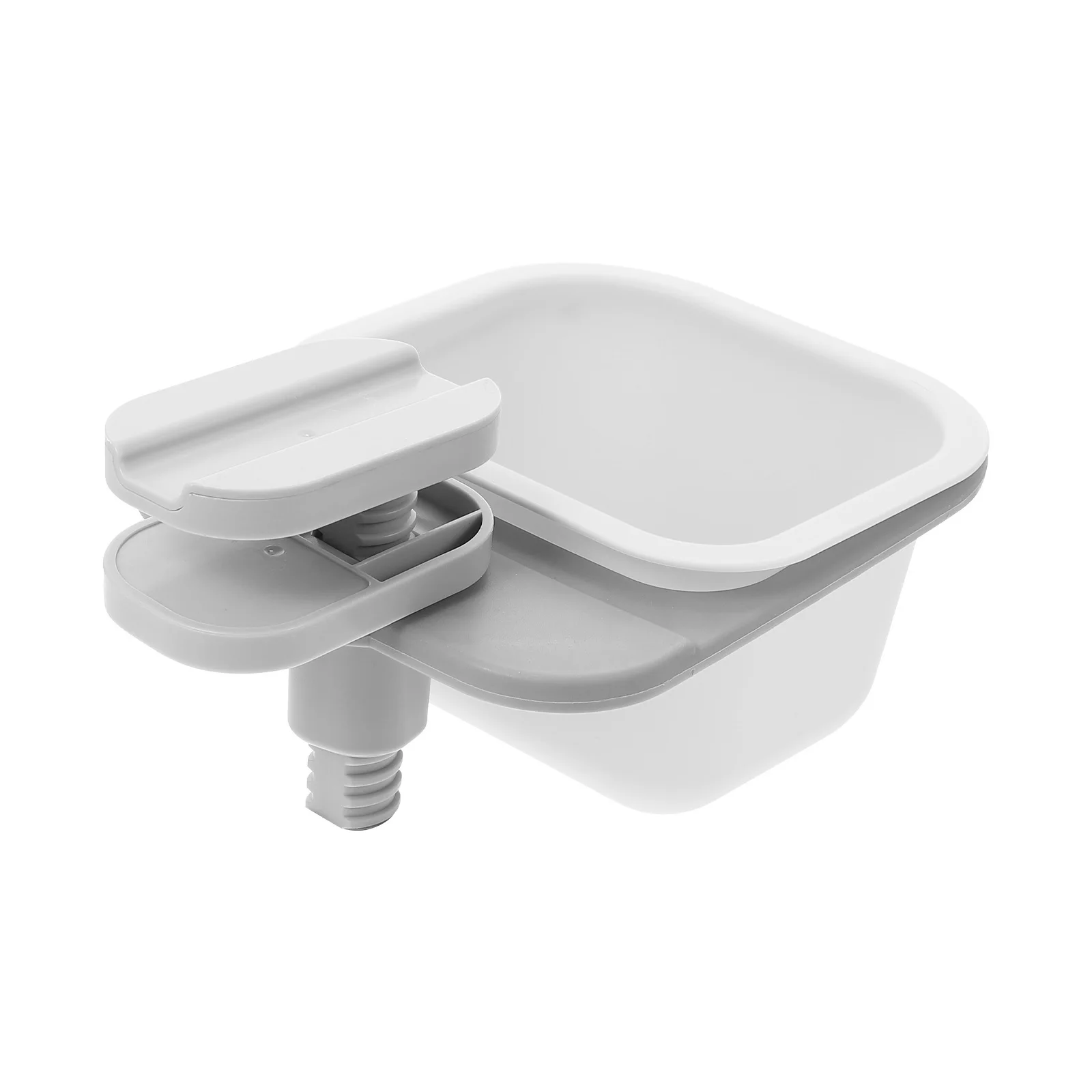 1 قطعة سلة المهملات للتدوير Abs نوع القطع للمطبخ الحمام مكتب عمل النثرية تخزين حامل الجدول سلة النفايات