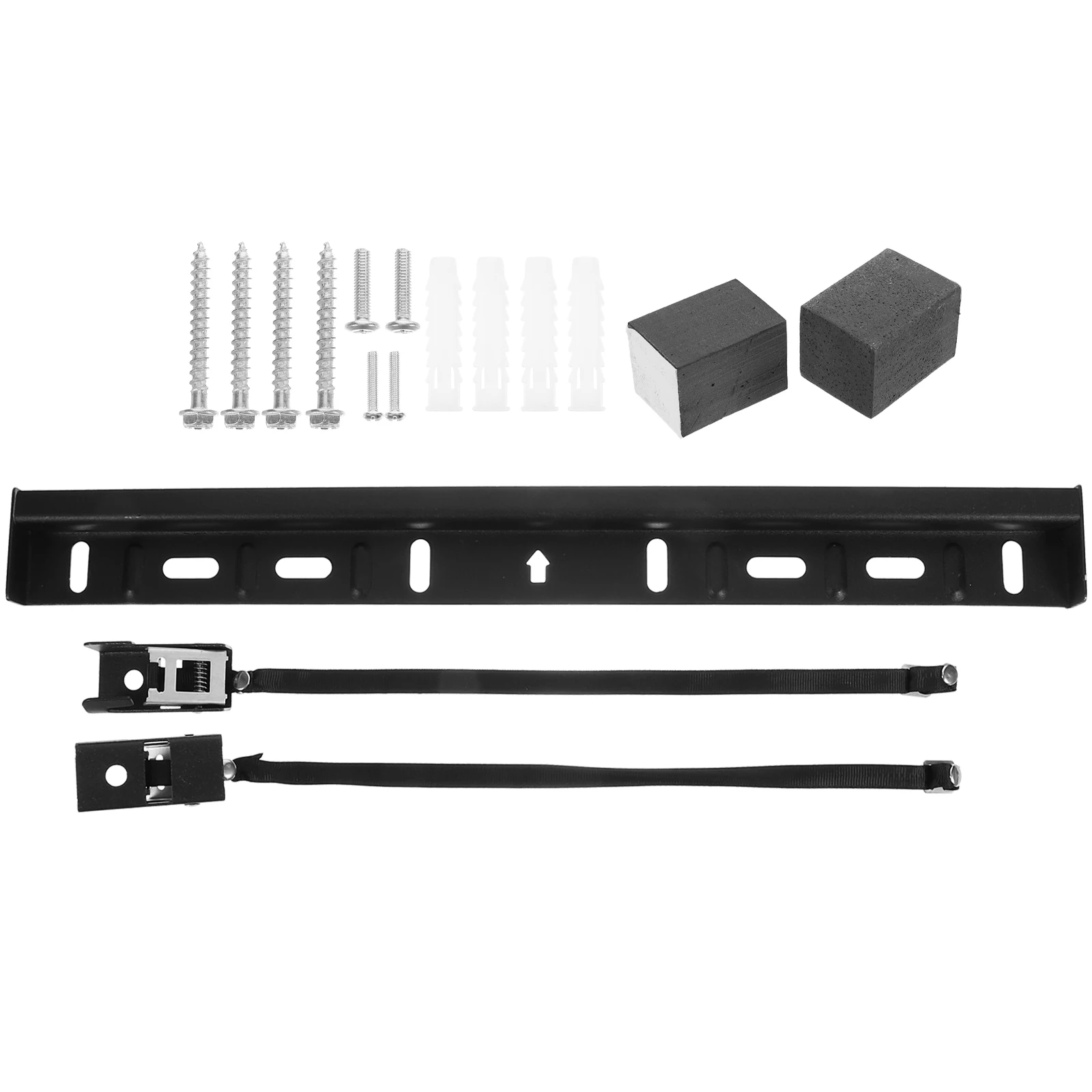 

1Set Wall Mount 32-65 Inch No Drilling Bracket Utilization Sponge Pad Protection Fine Workmanship Practical