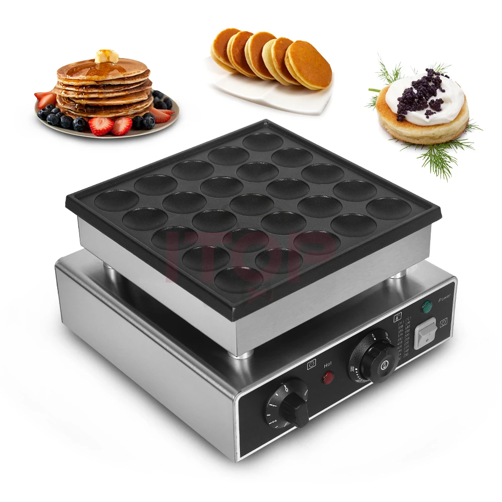 

2026, New model110V USA Plug Stainless Steel Pancake Multifunctional Mini Waffle hine Electric Operated in Dutch