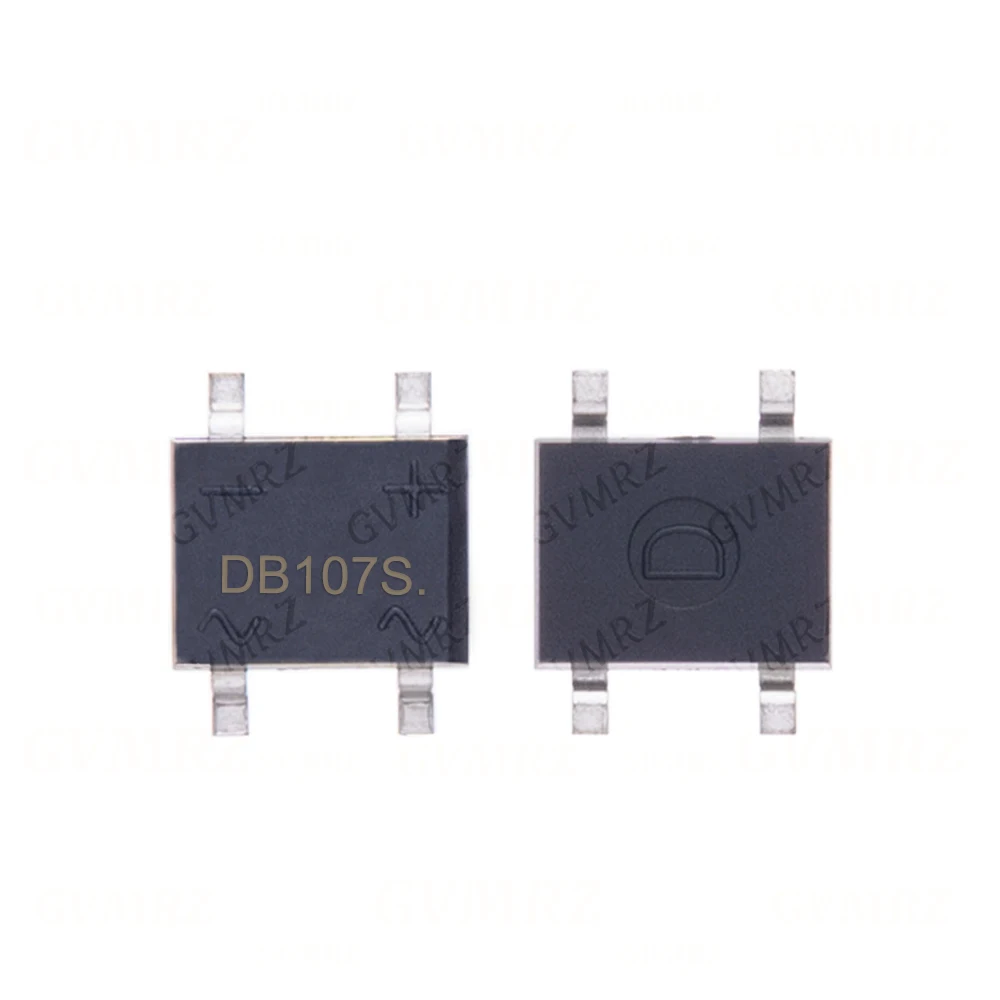 10/100PCS SOP4 DB107S DB107S DB157S DB207S DF06S SOP SOP4  2A 1000V Bridge Rectifiers 1A 1000V