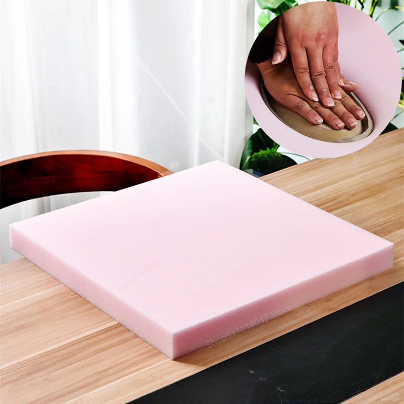 50CM Pottery Sponge Table Mat High Density Thickened Sponge Cushion Pottery Rapid Prototyping Absorb Water Sculpture Tools