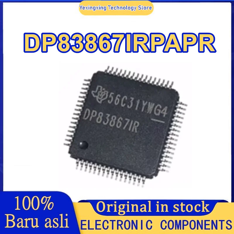 DP83867IRPAPR HTQFP-64 DP83867IR IC Chip 100% Neue Original auf lager
