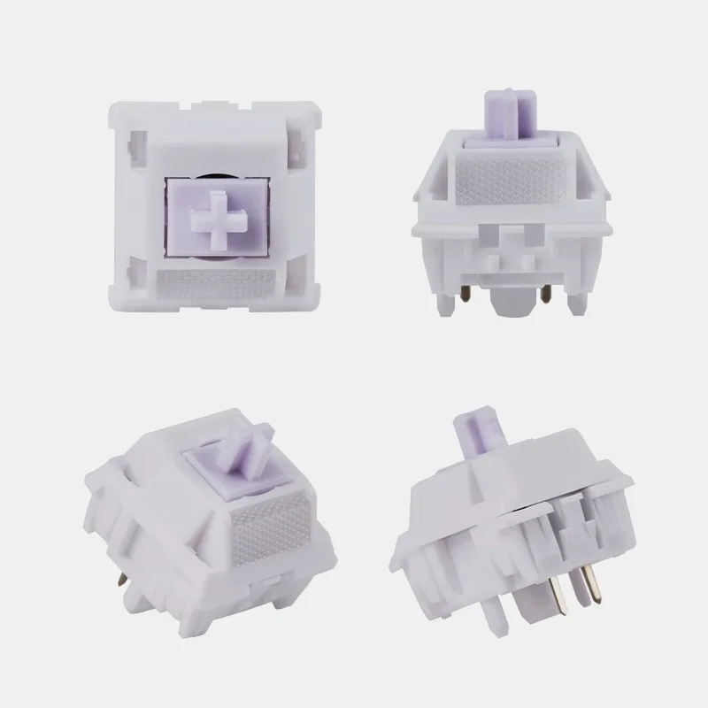 Imagem -02 - Teclado Linear Wuque Studio ws Morandi Switches com Difusor de Luz Pmma Pom Housing Upe Stem para Teclado Mecânico