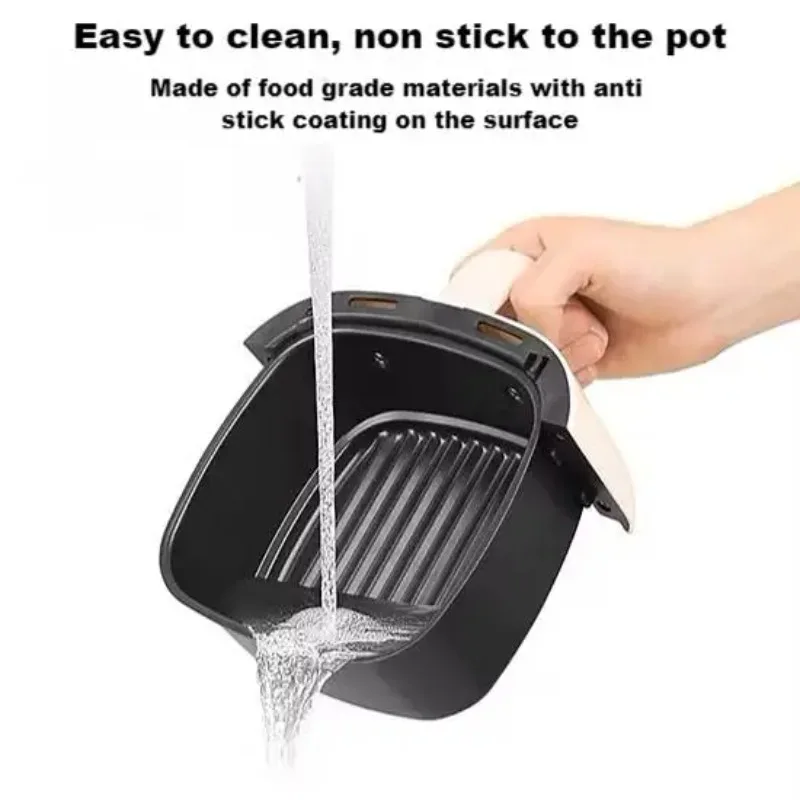 【Hot】New 2L Oil Free Fryer Electric Deep Digital Rapid Air Fryer Smart Air Fryer
