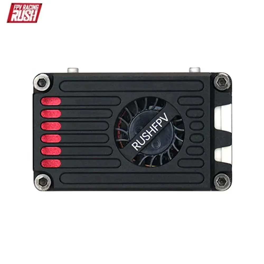 1/3 قطعة RUSH TANK MAX SOLO 5.8 جيجا هرتز 2.5 واط عالية الطاقة 48CH VTX جهاز إرسال الفيديو مع قذيفة CNC ل RC FPV طويلة المدى سباق بدون طيار #3