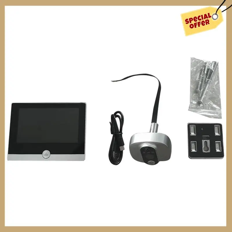 Google Alexa 스마트 라이프 용 Tuya 1080P Wifi 도어 벨 카메라 무선 전자 초인종 PIR 모션 탐지기-WMAN