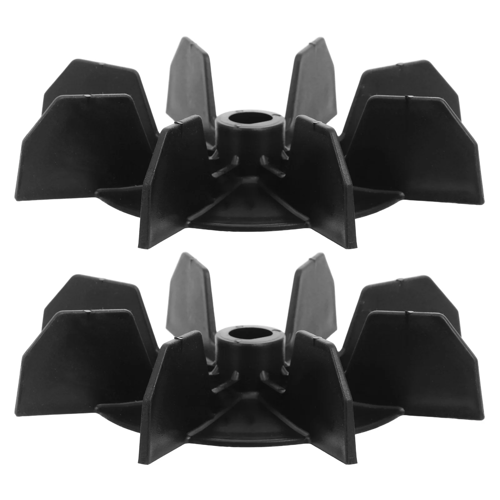 

2pcs Cooling Fan Blades 14mm Shaft Hole 150mm Diameter for Air Compressor Efficient Heat Dissipation Plastic Material Spare