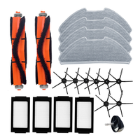 A50Q-Robot Vacuum Cleaner Main Side Brush Hepa Filter Mop Cloth Spare Parts Accessories For Xiaomi Mijia 2 Pro / MJSTS1