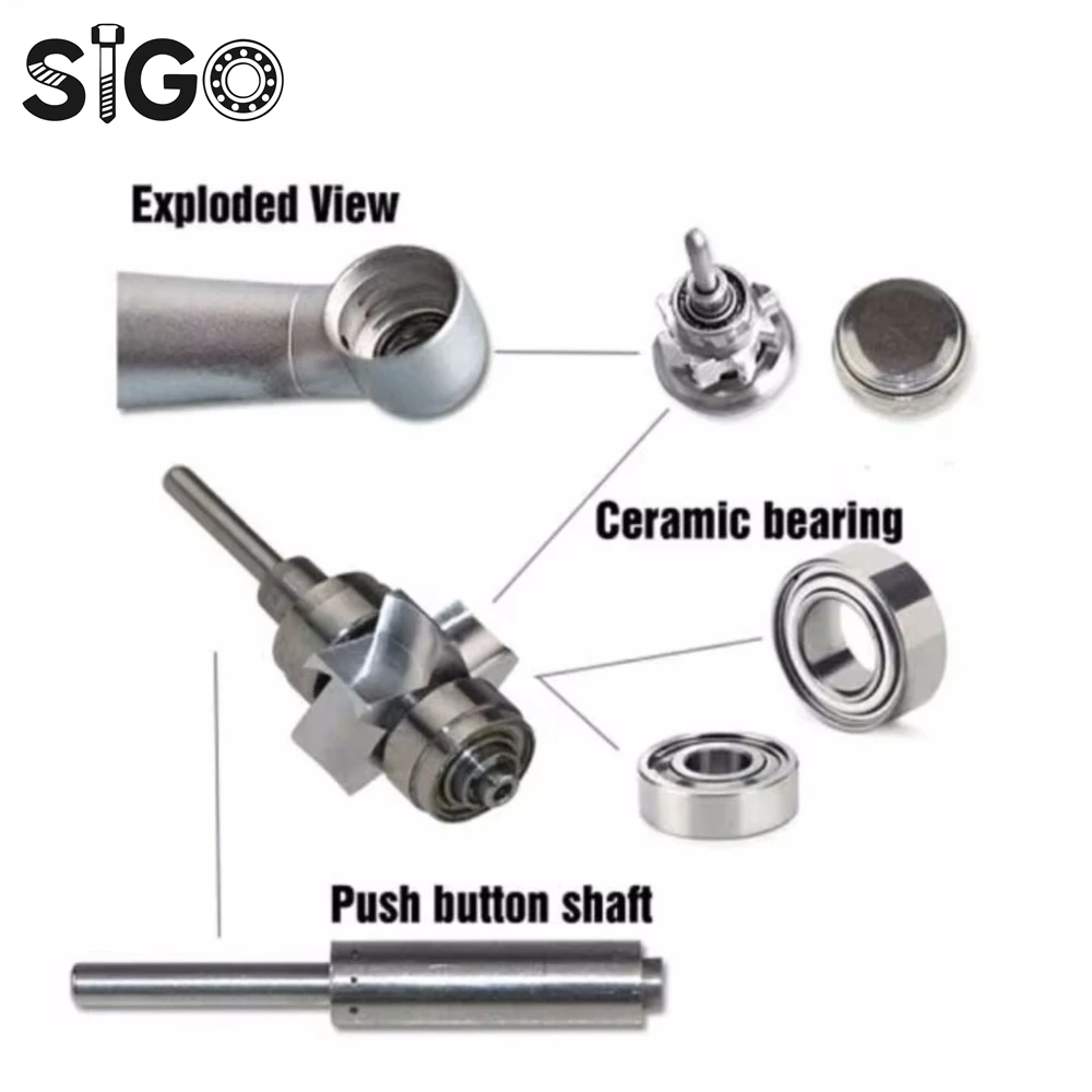 

Sigo Strong 210 102L 105L Угольная щетка Микромотор Наконечник Шарикоподшипник Комплект Электрическая дрель для ногтей 1480 1260 940 830