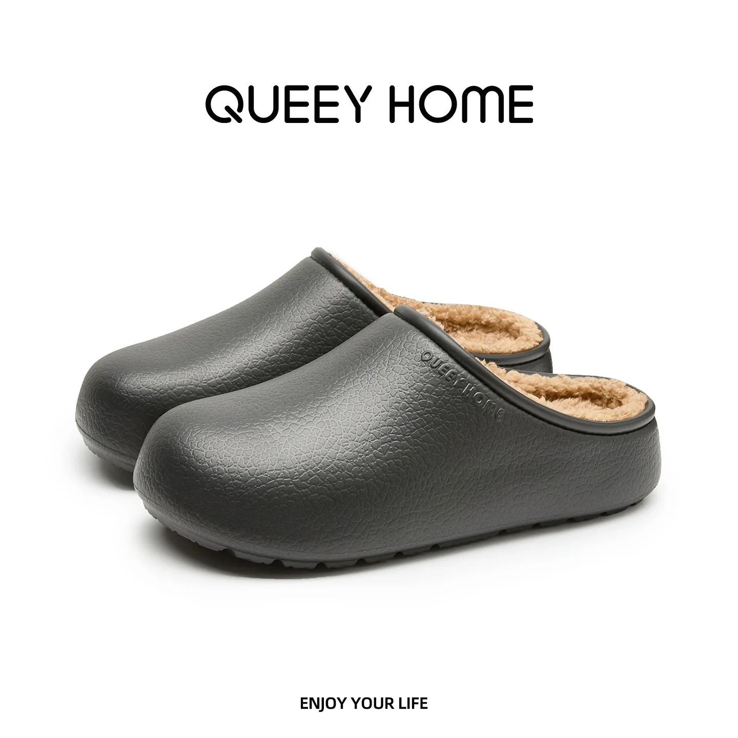 

Thick Soles Eva Cotton Slippers for Men and Women Winter Waterproof Warm House Cotton Shoes Non-Slip Waterproof Man Slippers