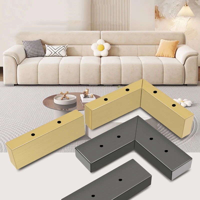 1Pcs Hardware Sofa Feet Heavy Load Bearing Furniture Legs DIY Cabinets Sofas TV Furniture Accessories With Screws image 4
