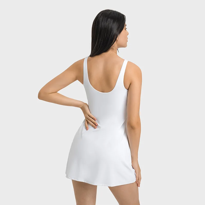 Fatos de ioga alinhados com shorts femininos, roupas de ginástica, roupas esportivas para treino, almofadas, vestidos femininos, 1 pc