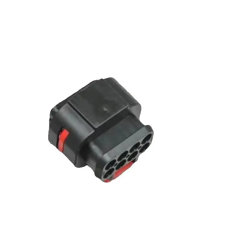 5PCS Original Connector 2109441-2 For Car Smart Electronic Devices Automobile 8P black Female rubber shell