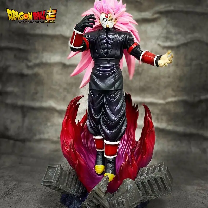 

31cm Dragon Ball Z Zamasu Figure Black Goku Ssj3 Figurine Gk Statue Pvc Action Figure Collection Model Toy To Children Gifts