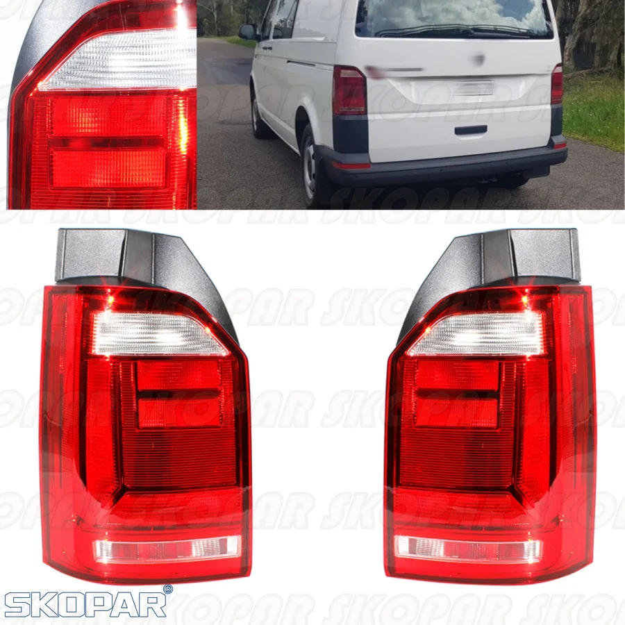 

For VW Multivan Transporter T6 2016 2017 2018 2019 Car accessories Tail Light Rear Brake Lamp Without Bulbs 7E0945095K