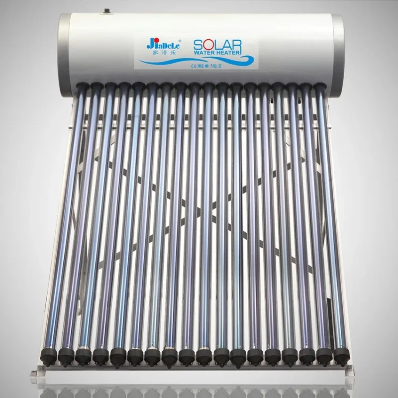 ソーラー温水器システム 180L コンパクトヒートパイプ 温水器 アルミ合金加圧式ソーラー温水器