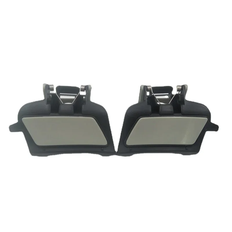 

For Mercedes Benz MB ML Class W164 Headlight Headlamp Washer Primed Cover Cap Set 2005 2006 2007 2008