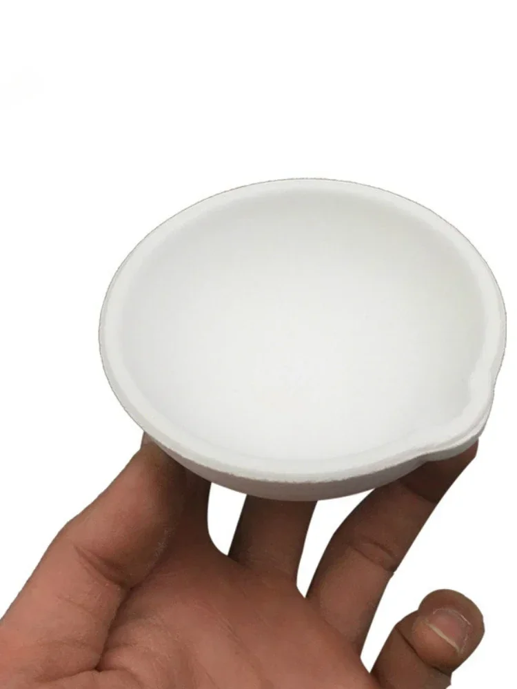 Tygle kwarcowe wysokotemperaturowe 100g-5000g, piec do topienia, odlewania i rafinacji, narzędzia do złota i srebra, biżuterii. — zdjęcie 2