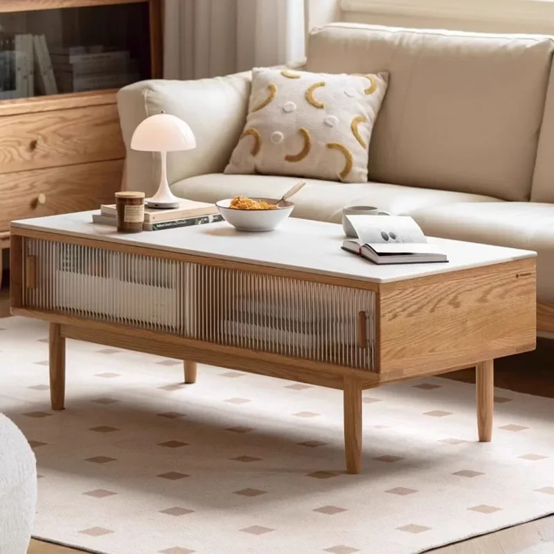 Nordic Minimalist Coffee Table With Storage Modern Eclectic Bedroom Coffee Table Living Room Trendy Table De Salon Furniture
