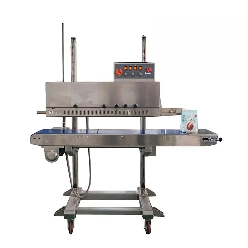 Factory Price Semi-Automatic Plastic Bag Continous Band Sealing Machine Heat Sealer