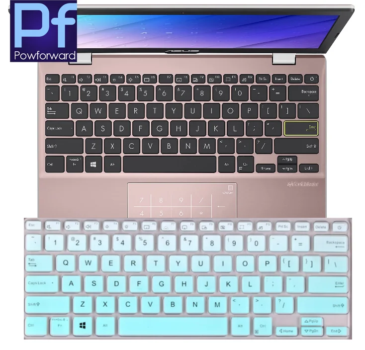 مراجعات ونصائح لغطاء لوحة المفاتيح لجهاز ASUS Vivobook Go 12 E210KA