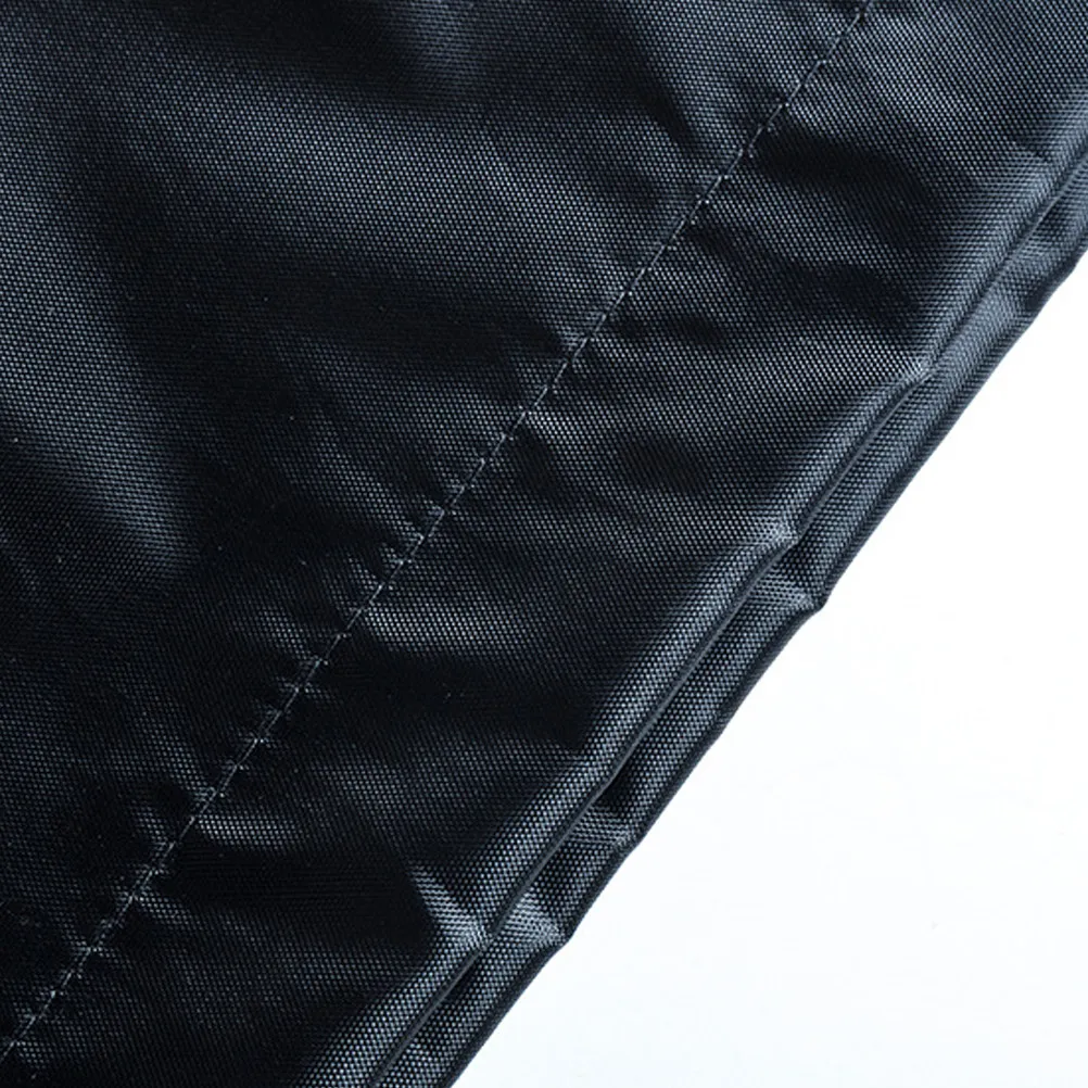Black Xl Drawstring Storage Pouch Portable Lightweight Household Quilt Clothes Organizer Waterproof Wear Resistant