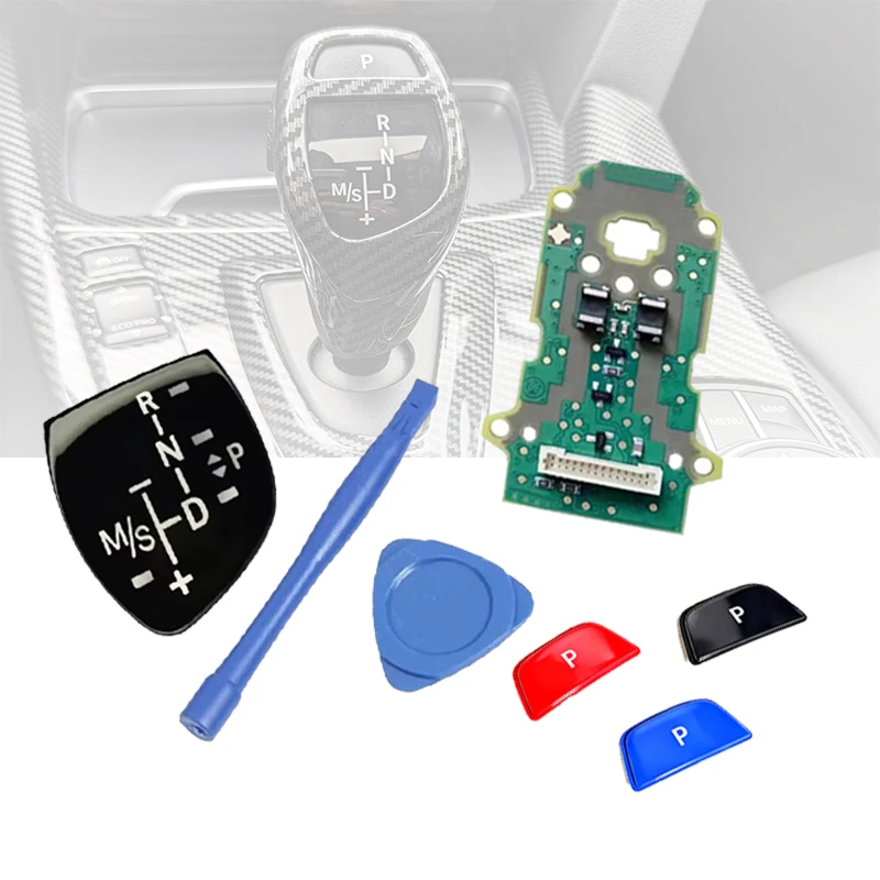 

Car Gear Shifter Head Button Panel Circuit Board For BMW 1/2/3/4/5/6 Series F20 Modification Car Accessories Gear Knob Replace