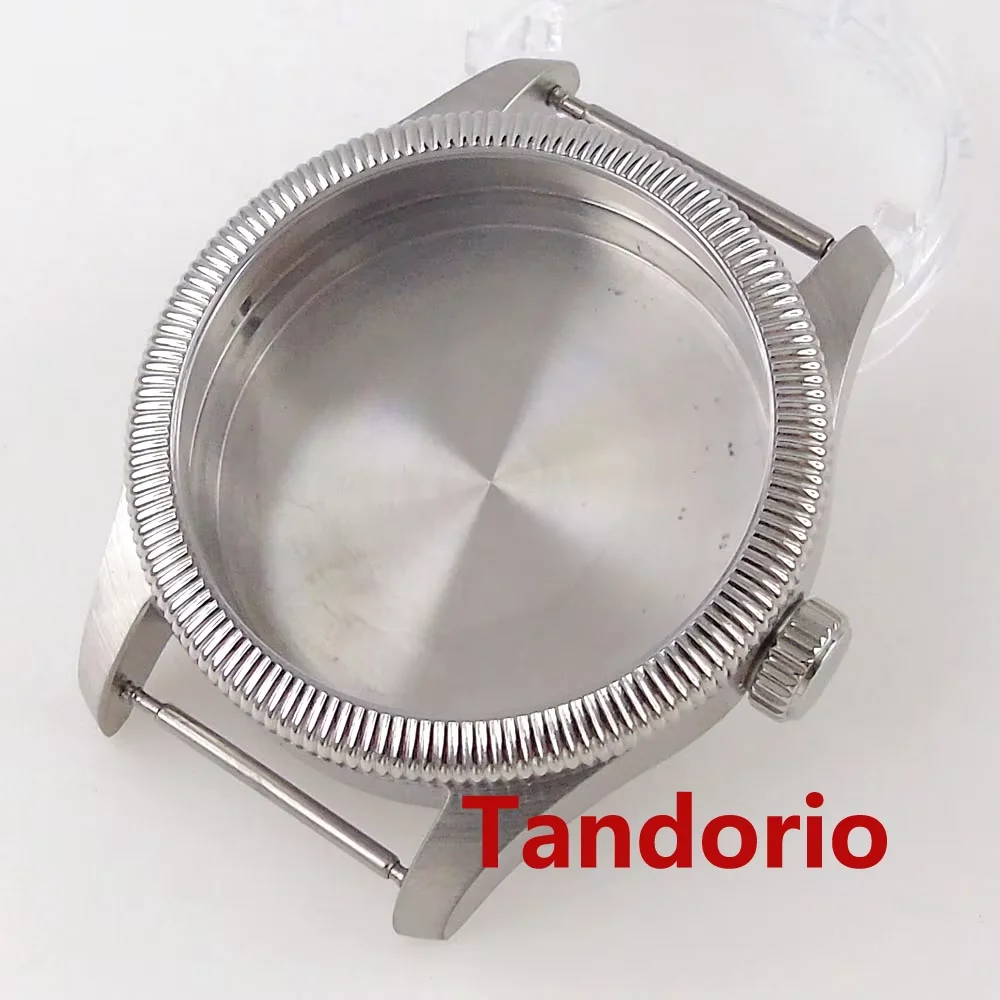 

39mm Tandorio 20ATM Diver Stainless Steel Pilot Watch Case Sapphire Glass For NH34 NH35 NH36A ETA2824 PT5000 Auto Movement