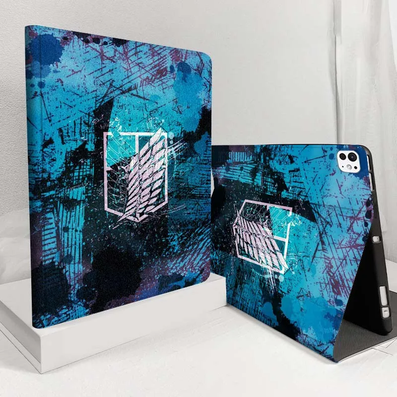 

Attack on Titan Art For iPad Pro Air 5 4 3 13 11 8 7 6 5 10th 7th 6th 10.5 12.9 10.9 Tablet Case