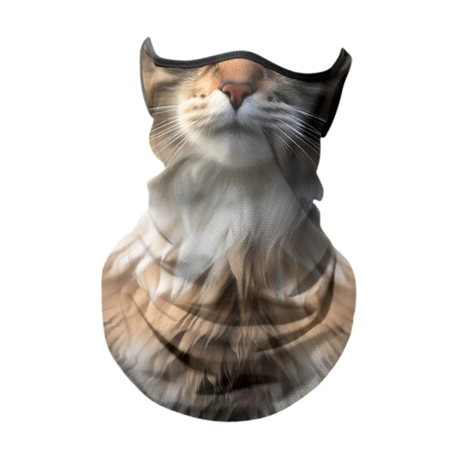 قناع وجه رفيع وخفيف الوزن للأنشطة الخارجية للحماية من الشمس، باندانا قابلة للتنفس للرقبة لركوب الدراجات والنساء والرجال