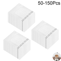 50-100Pcs/Pack Drip Coffee Filter Paper Bag Portable Hanging Ear Style Coffee Filters Tea Tools