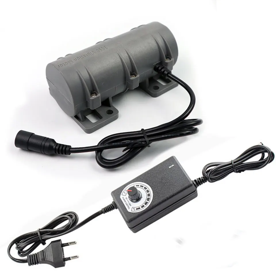 DC 12V 24V Small Vibration Motor Speed Adjustable 3800RPM Speed Regulation Alarm System Massage Table Chair Motor Equipment