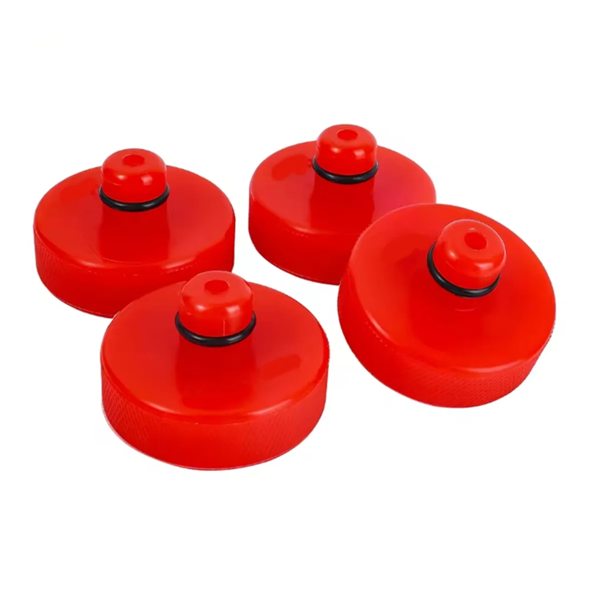 AA25 Red Reinforced Jack Pad for Y S X 2017-2024 Rubber Lifting Jacking Adapter Stand Chassis Pinch Weld