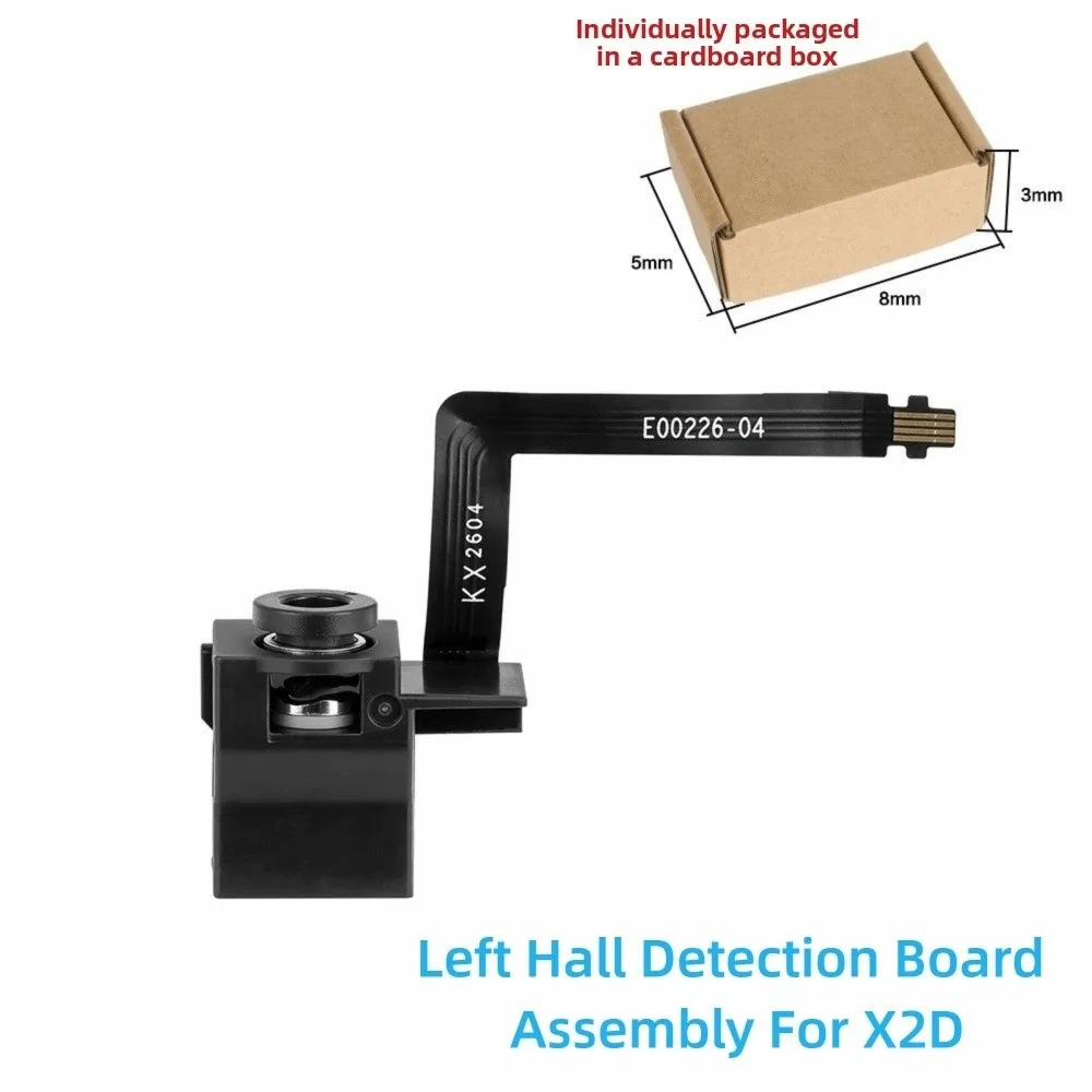 Hall Effect Detection Filament Runout Sensor Board Extruder Feed Detection Base for Bambu Lab A1/A1 Mini/X1/P1 Series/X2D/P2S