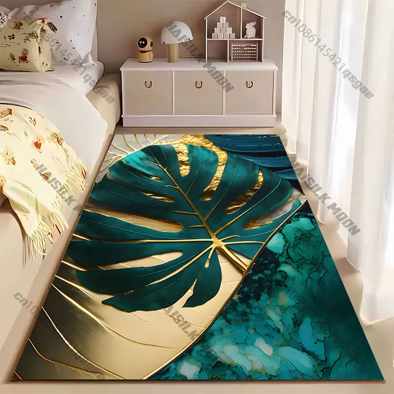 Nature luxury abstract artistic composition carpet Yoga living room room decor children's crawling mat doormat area rug