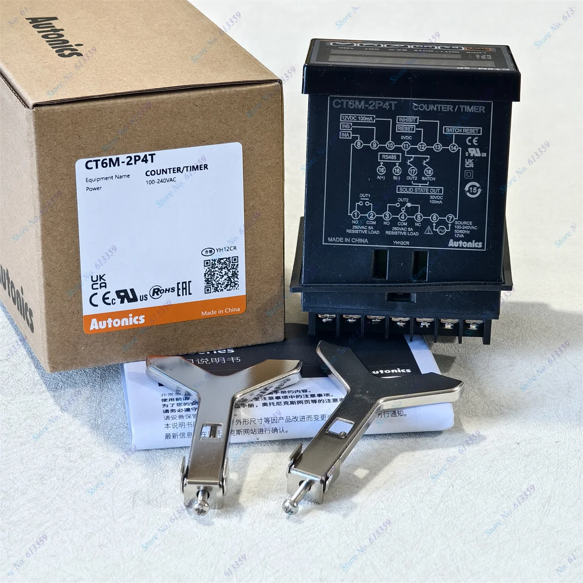 AUTONICS CT6M-2P4T AC100-240V New  Original Timer Counter