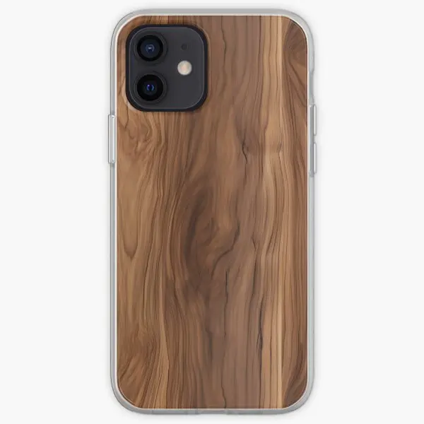 Walnut Wood Iphone Tough Case  Phone Case Customizable for iPhone 11 12 13 14 Pro Max Mini X XS XR Max 6 6S 7 8 Plus Cover Print