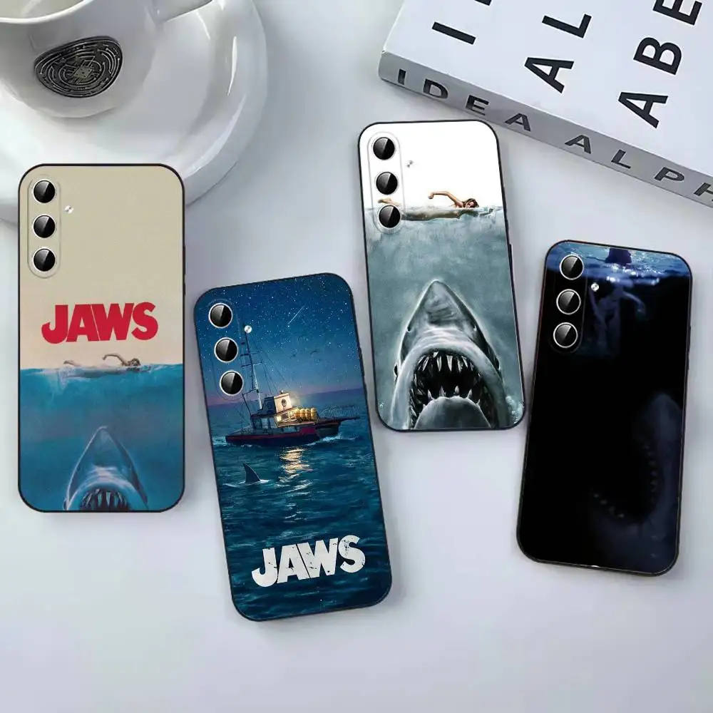 Movie J-Jaws Fashion Black coque Phone Case For Samsung Galaxy A12,22,32,52,53,71,73, Note9,10,20 Ultra