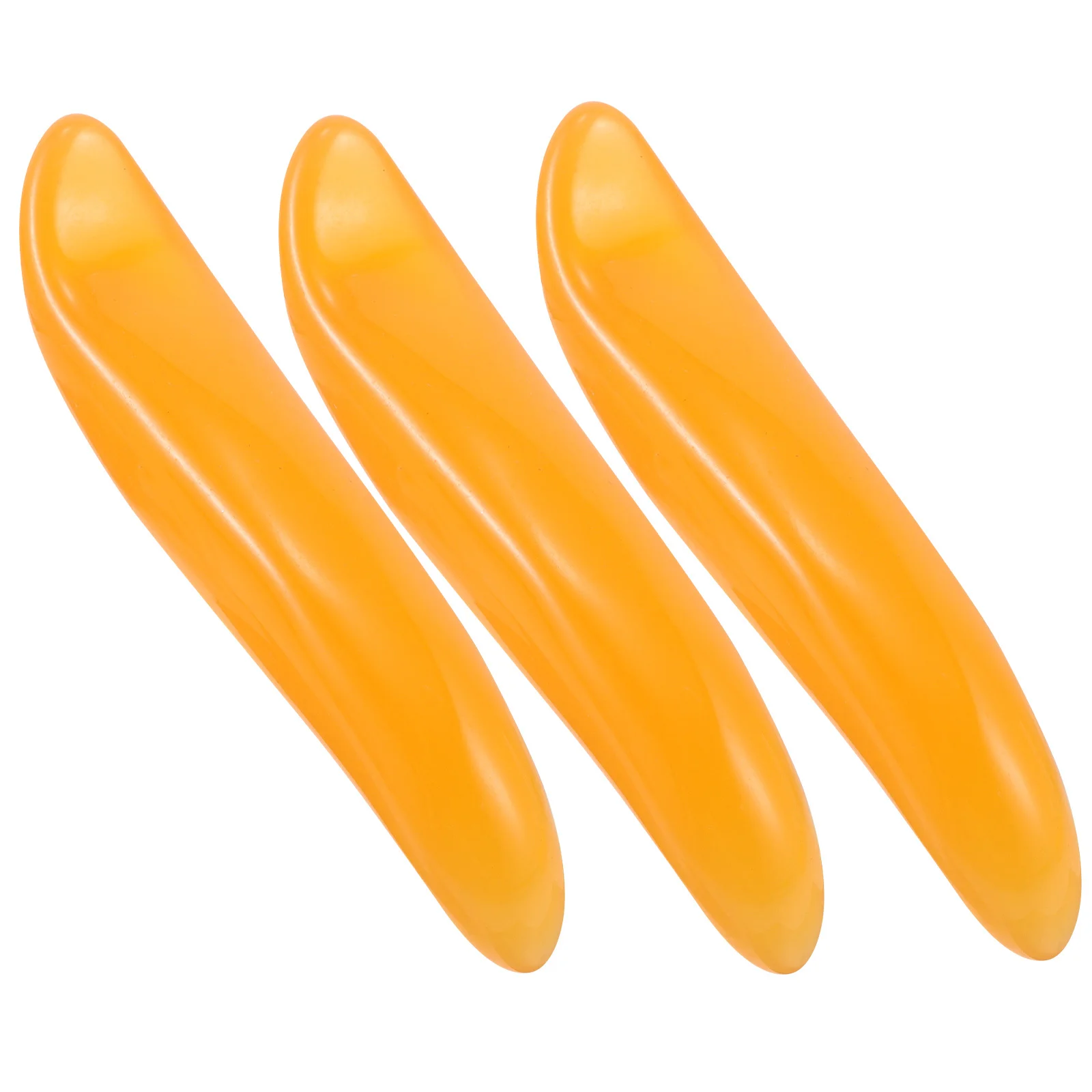 

3pcs Guasha Board Set: Dual-Head Resin Facial Massage Tool For Face Neck Body Portable Scraping Spa Kit Gua Sha Comb