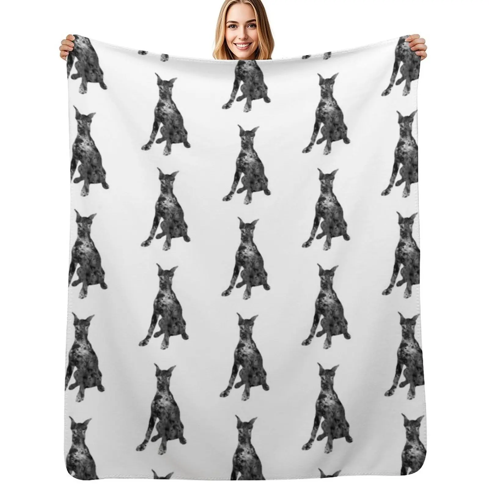 

Doberman Throw Blanket For Sofa Thin For Baby Shaggy Luxury Designer Blankets