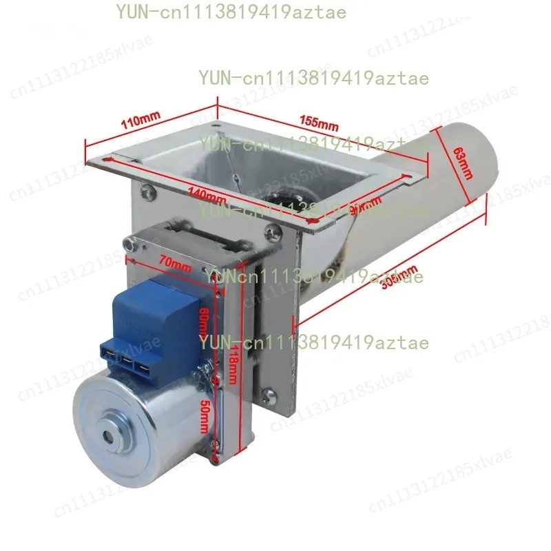 Pellet Furnace Feeding Auger Motor Conveyor Drive Motor for Pellet Stove Replacement