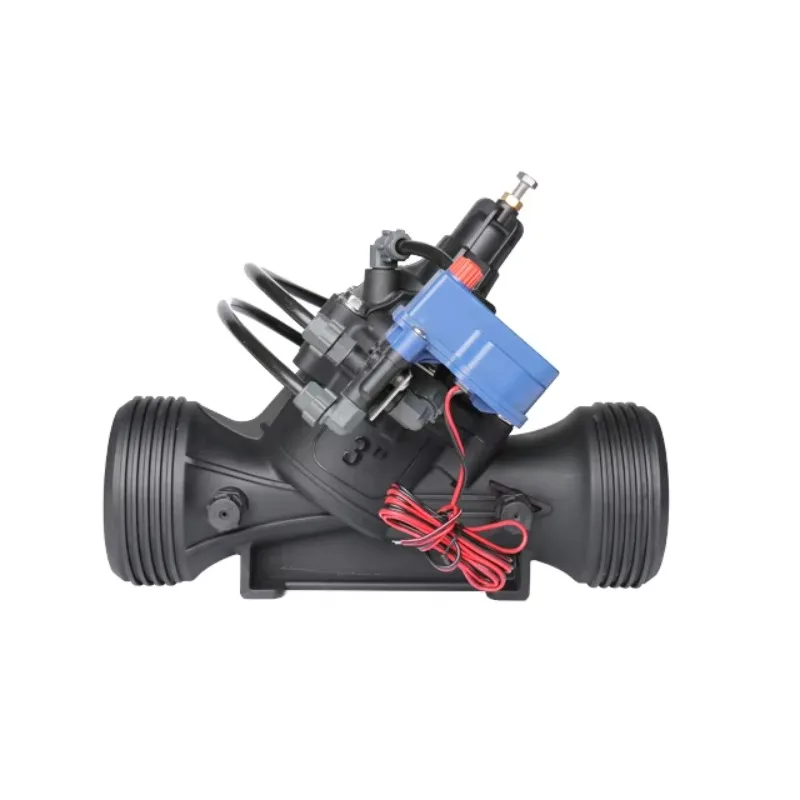 

3 Inch Pressure Reducing Electrovalve Solenoid Electric Valve DN80 Flange Connection Female Thread BSP