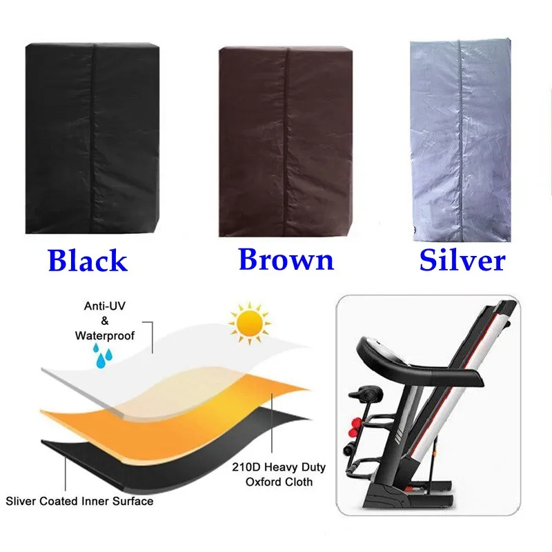 Waterproof Treadmill Cover Indoor Outdoor Running Jogging Machine Dust Proof Shelter Protection Treadmill Dust Covers Shelter