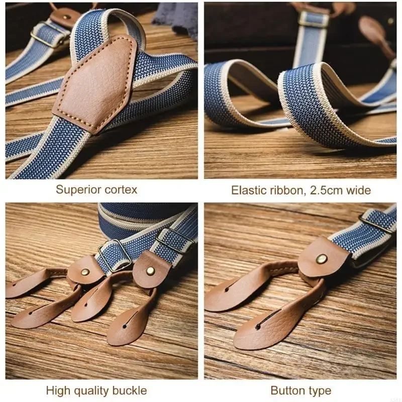 Retros Elastic Buttons Sternal