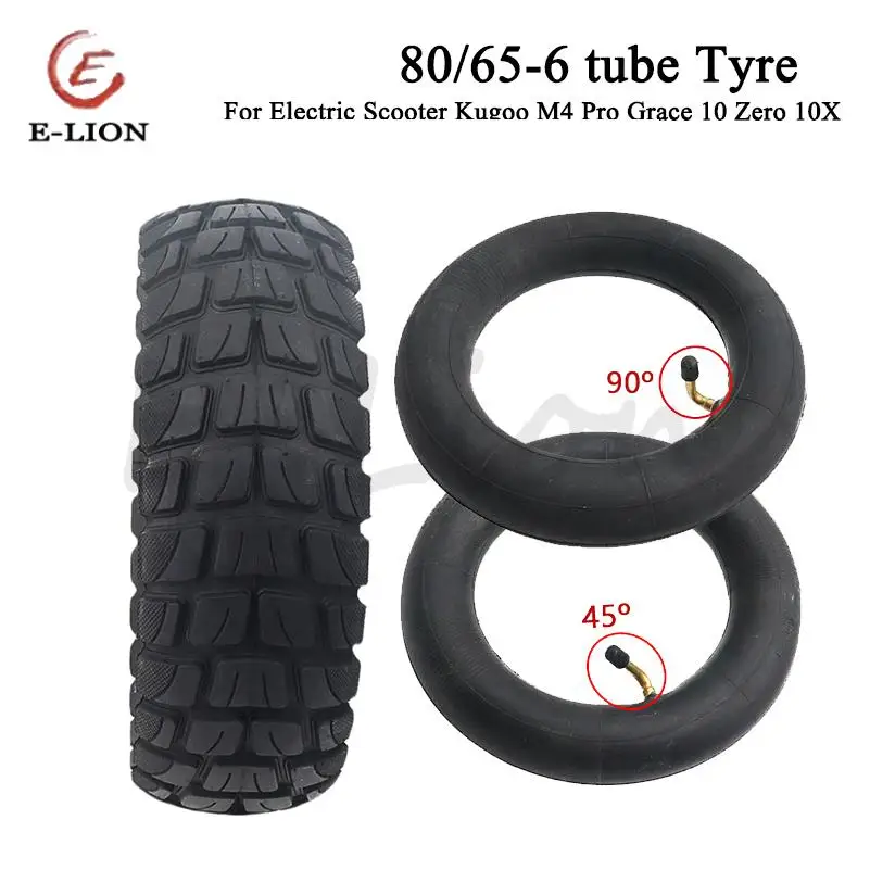 80/65-6,5 Tubeless Off Road City Road Reifen für Kugoo/Pro Balance Auto 255x80 Reifen Elektroroller 10 Zoll verschleißfeste Reifen