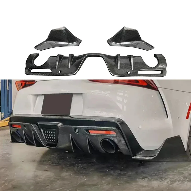 

Carbon Fiber Rear Bumper Lip Diffuser Sp G R A90 A91 MK5
