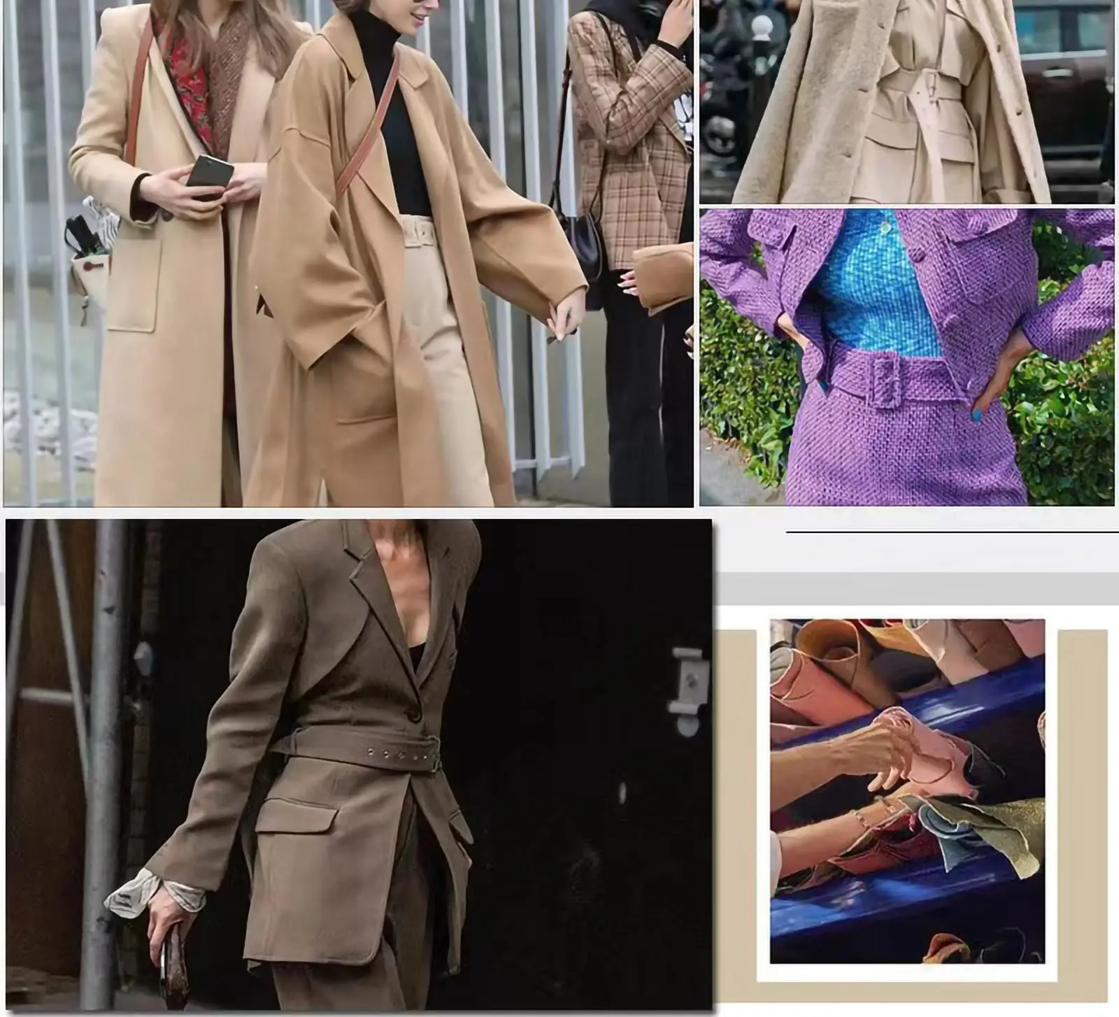 6 قطعة مشبك منزلق من القماش مشبك منزلق مسطح قابل للتعديل أزرار بدلة معطف خندق الحرف اليدوية أزرار زخرفية للخياطة DIY